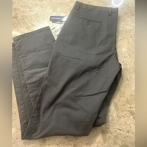 Platino Mann Men’s Charcoal Pants Size 34x30 CP300-6 Classic Fit Dress Trousers